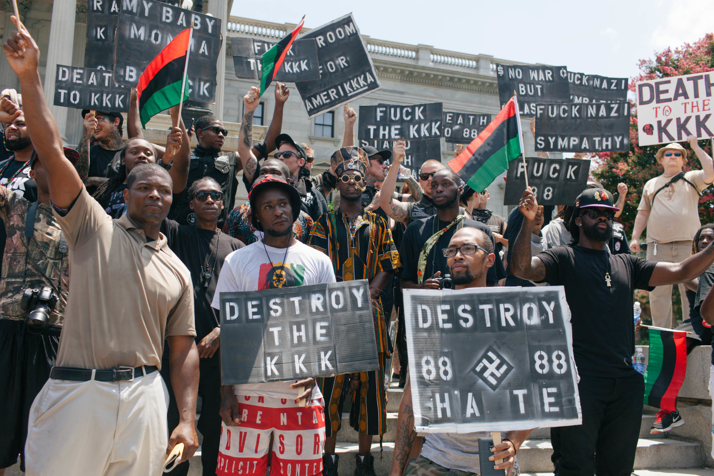 This Is What South Carolina’s Clashing Protests Actually Looked Like