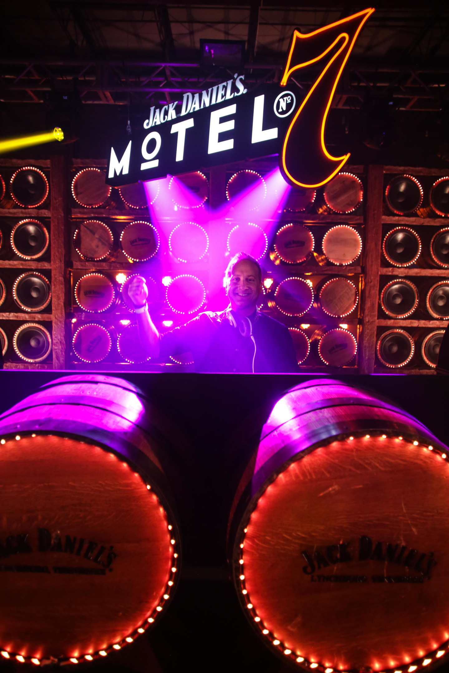 Robbie Rivera Kicks Off Jack Daniel’s Motel No. 7 In Miami