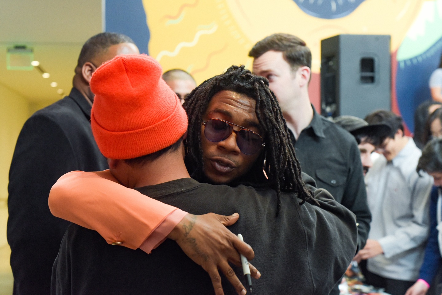 Lil B’s first-ever art show was all about giving back