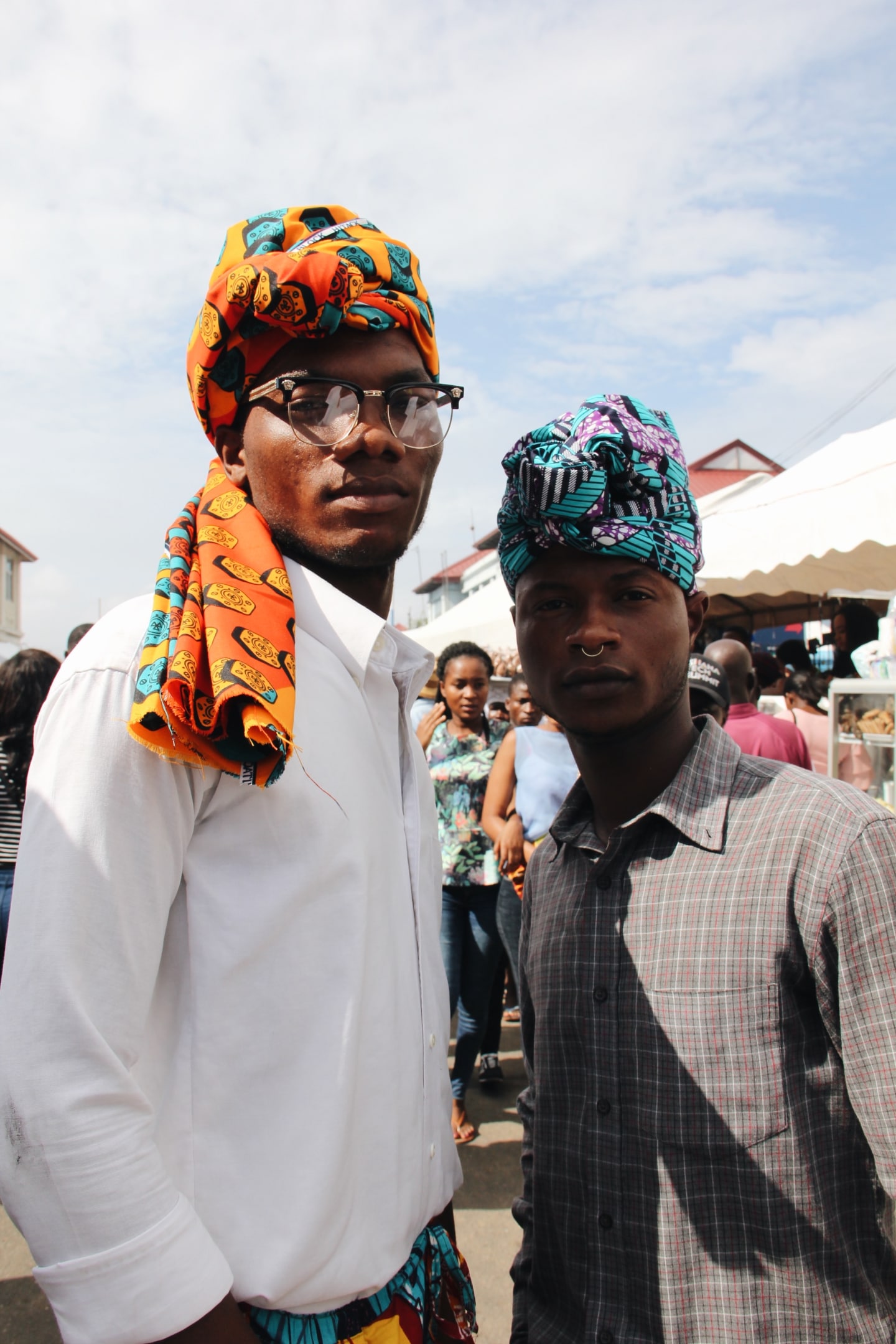 Accra’s Chale Wote festival attendees were peak chill elegance