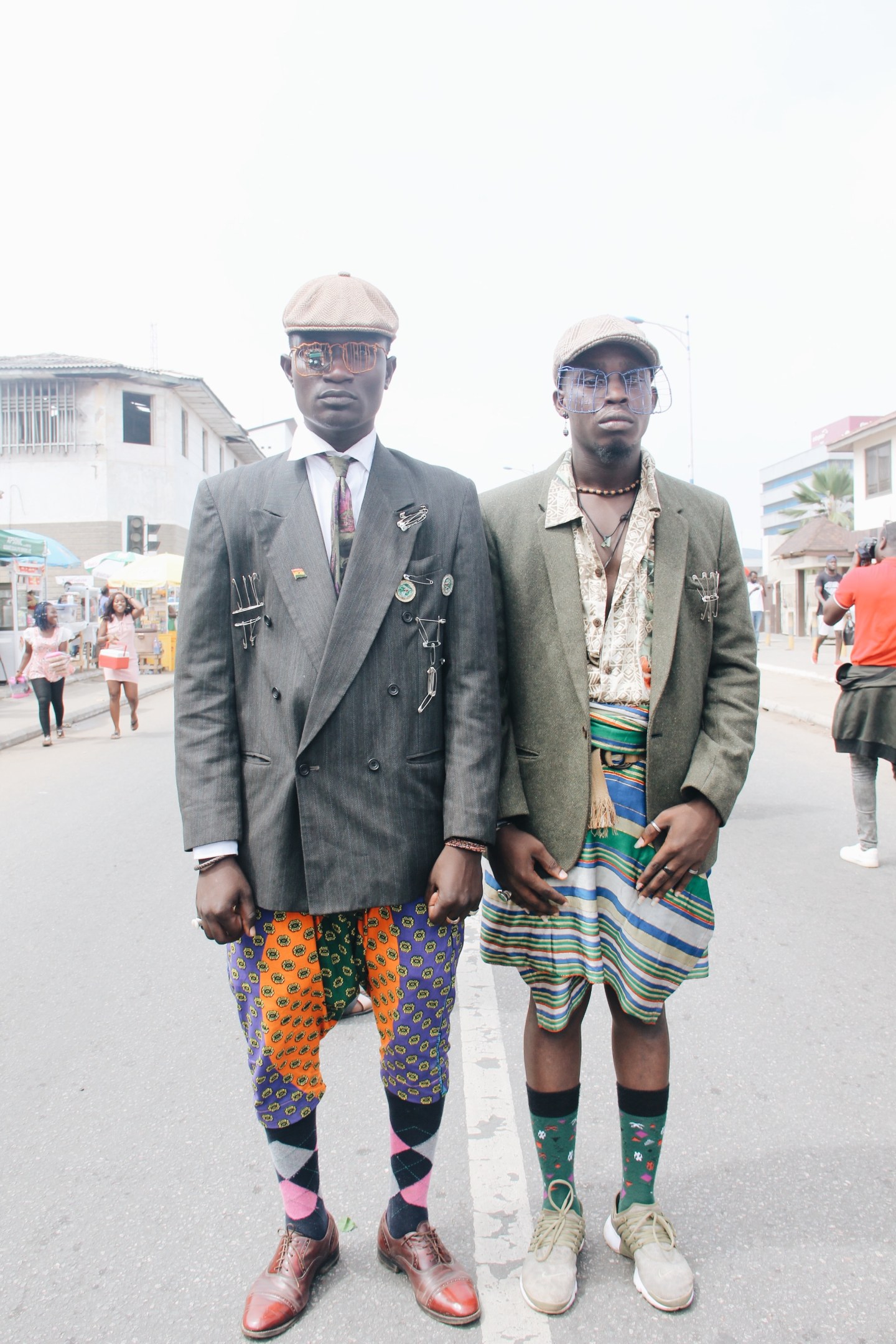 Accra’s Chale Wote festival attendees were peak chill elegance