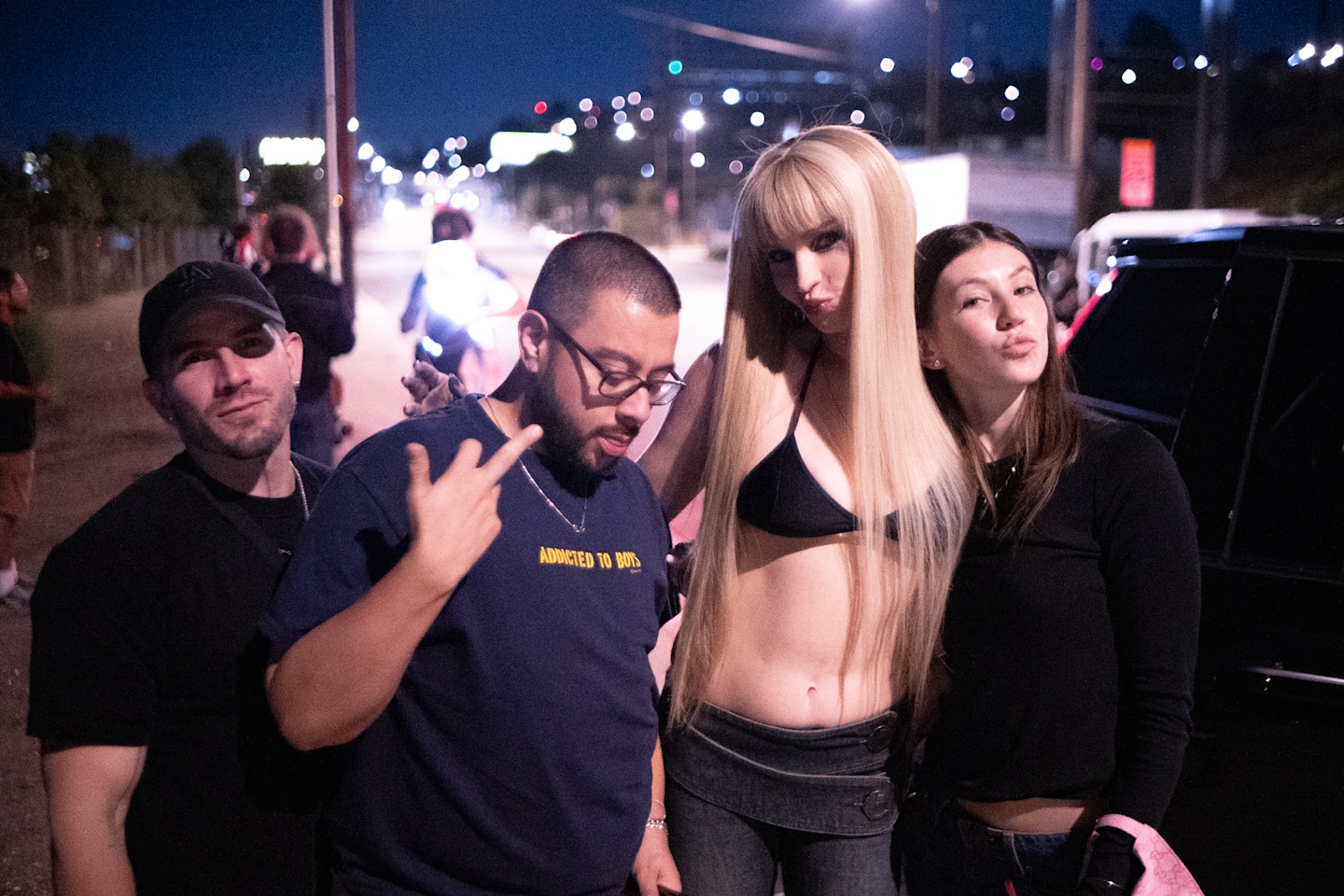 Go behind the scenes of Kim Petras’s “Autobahn” music video