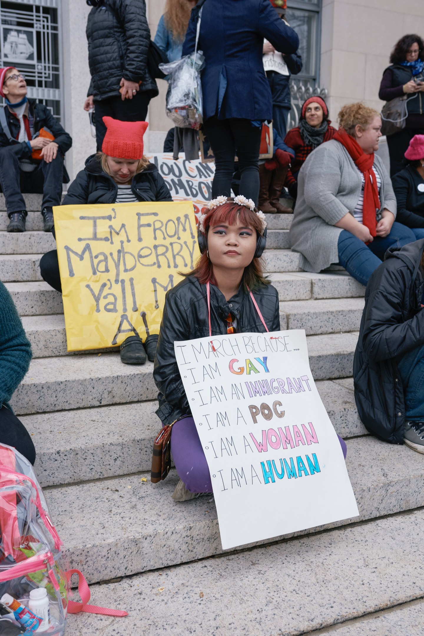 The Faces Of Resistance At Washington D.C.’s Women’s March