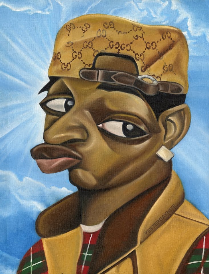 Alim Smith’s Surreal Paintings Pay Homage To Black Icons And Memes