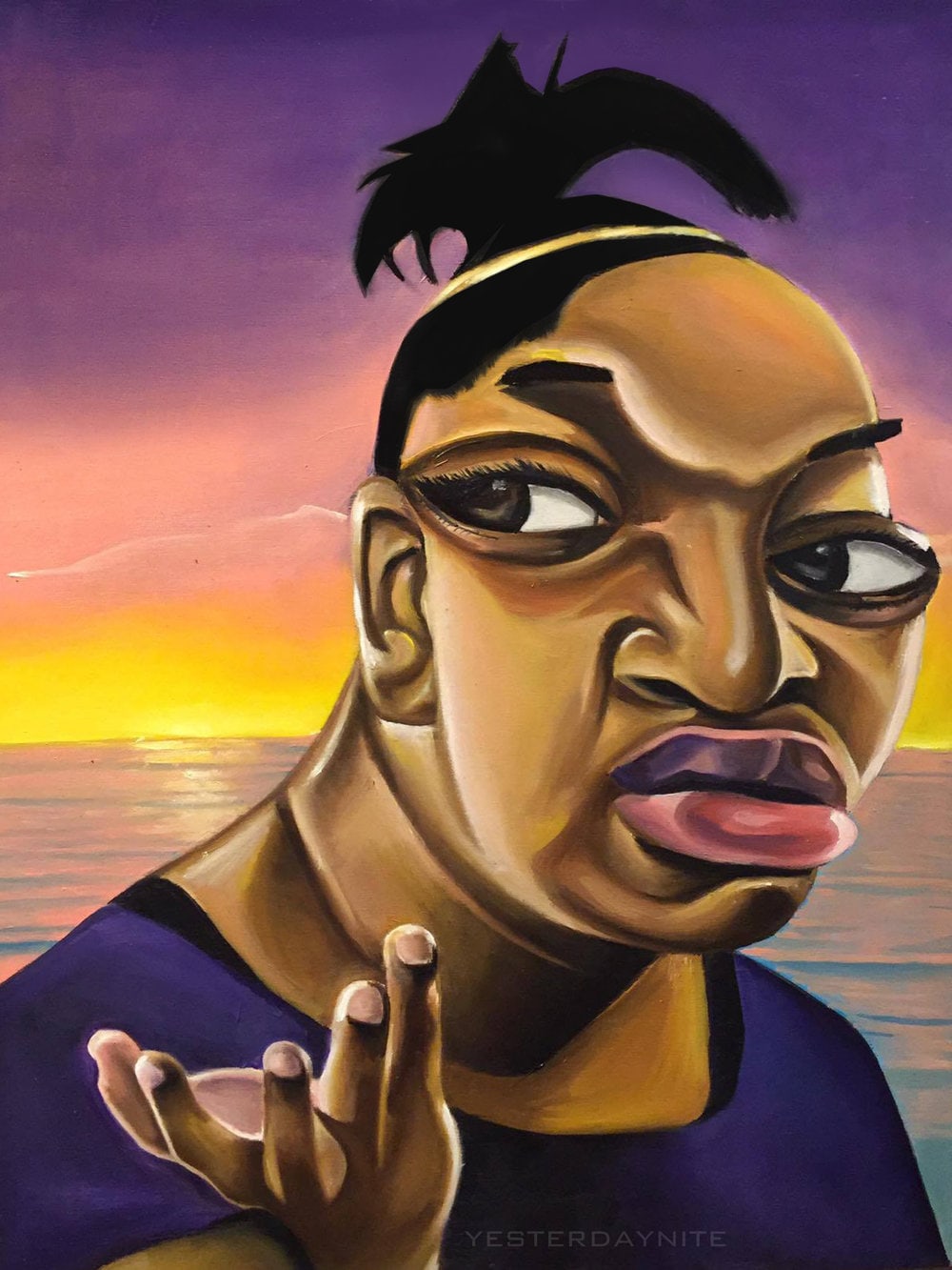 Alim Smith’s Surreal Paintings Pay Homage To Black Icons And Memes