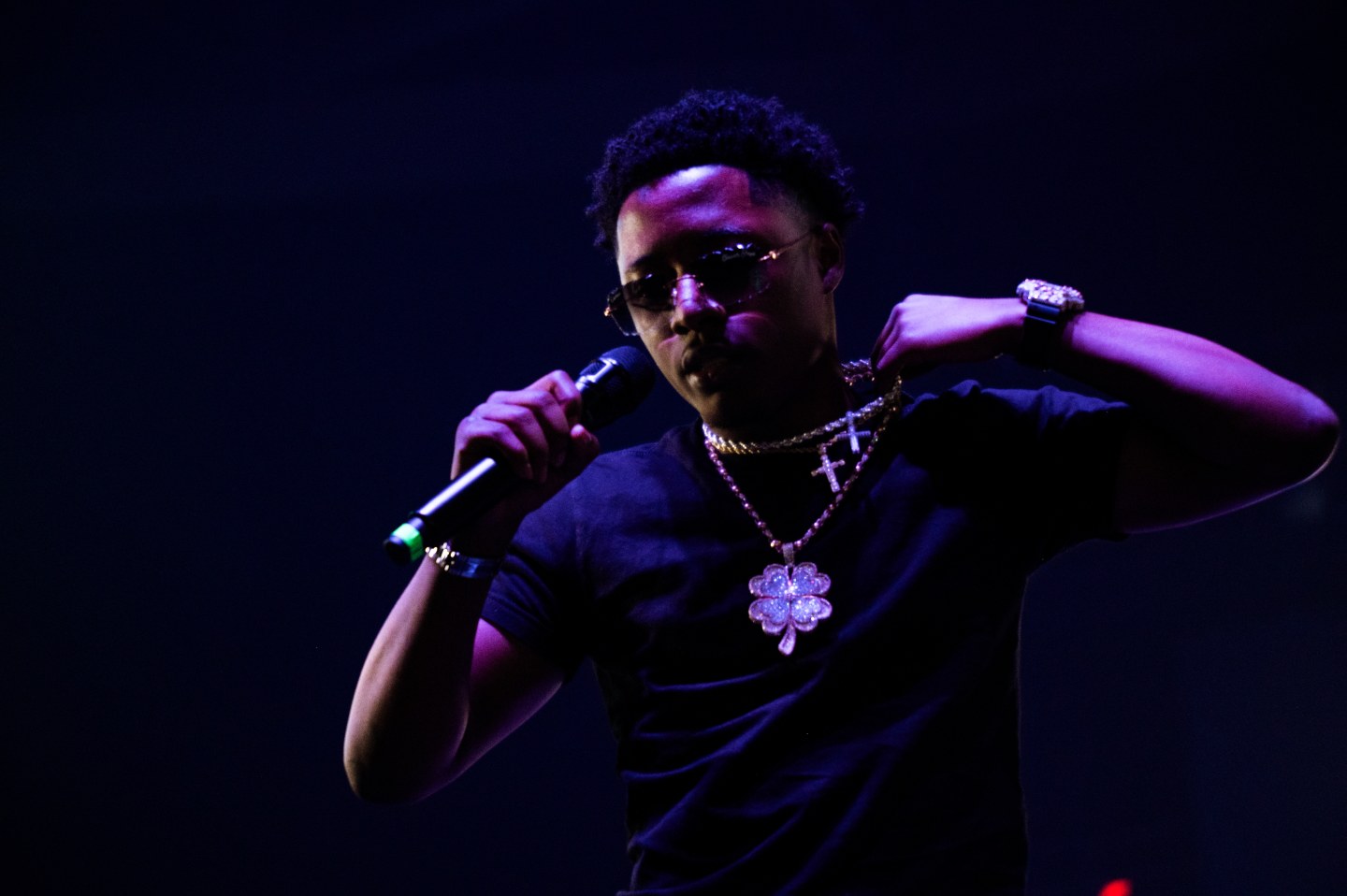 See exclusive photos of JT, Meek Mill, and DaBaby at Clover Fest