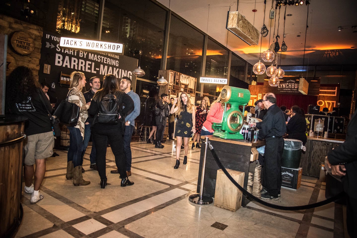 Jack Daniel’s Turned A Chicago Storefront Into A Lynchburg-Inspired Saloon