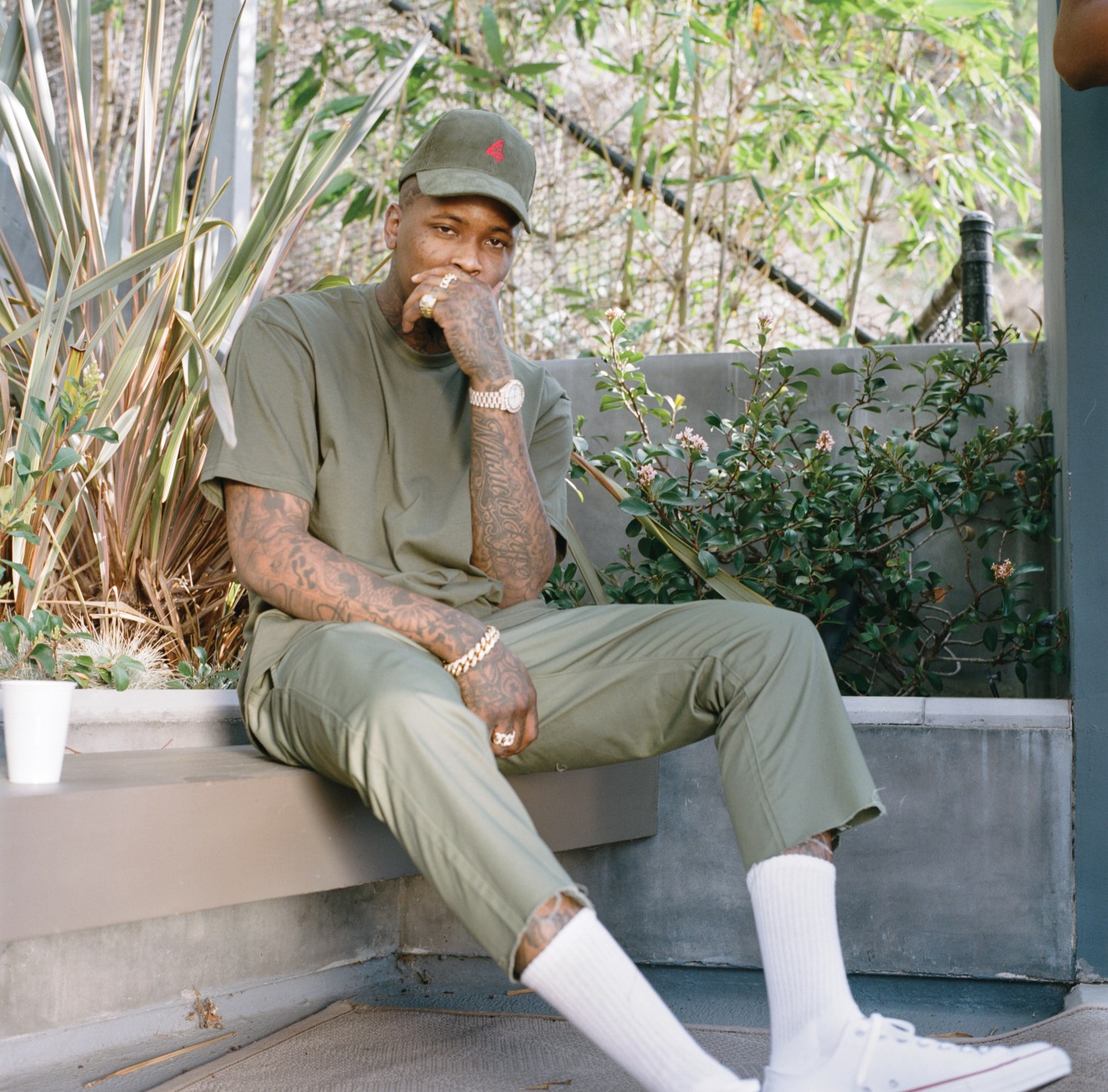 yg wearing vans