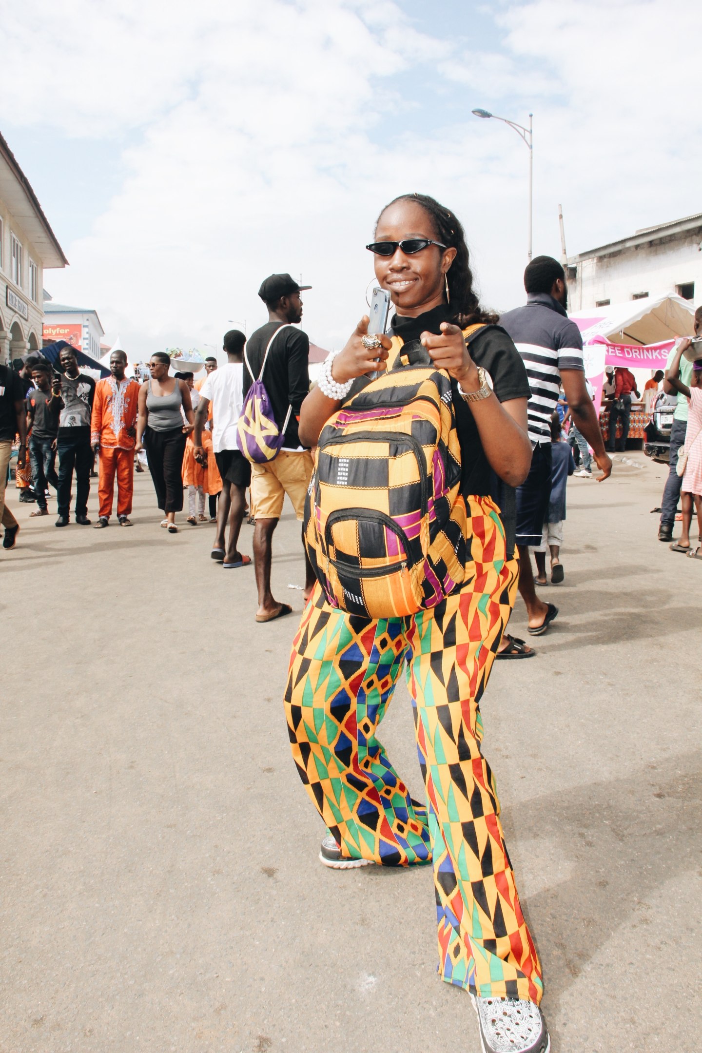 Accra’s Chale Wote festival attendees were peak chill elegance