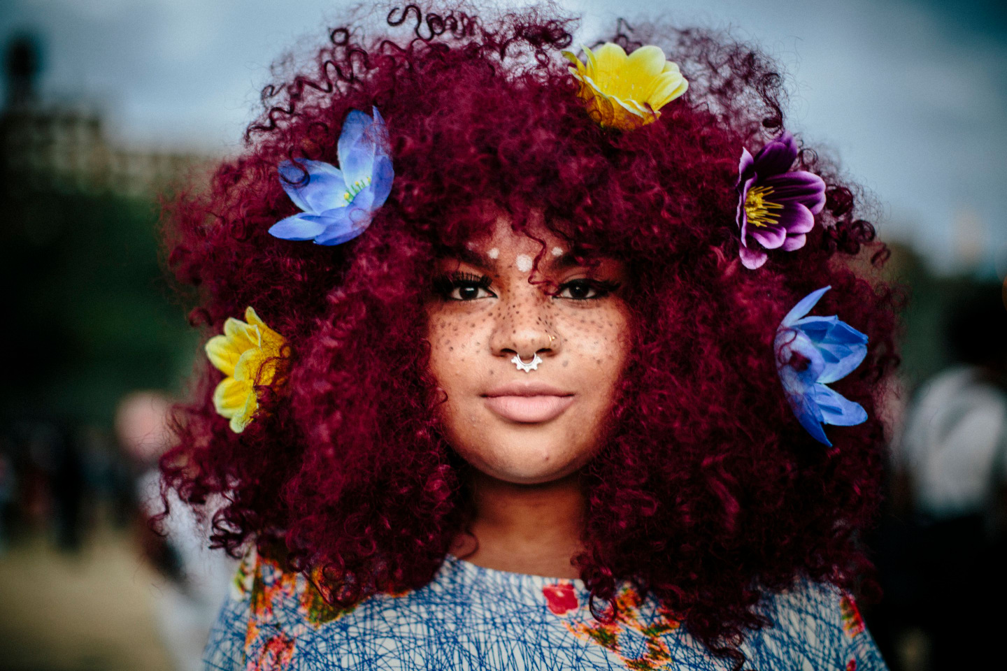 Afro shop punk outfits