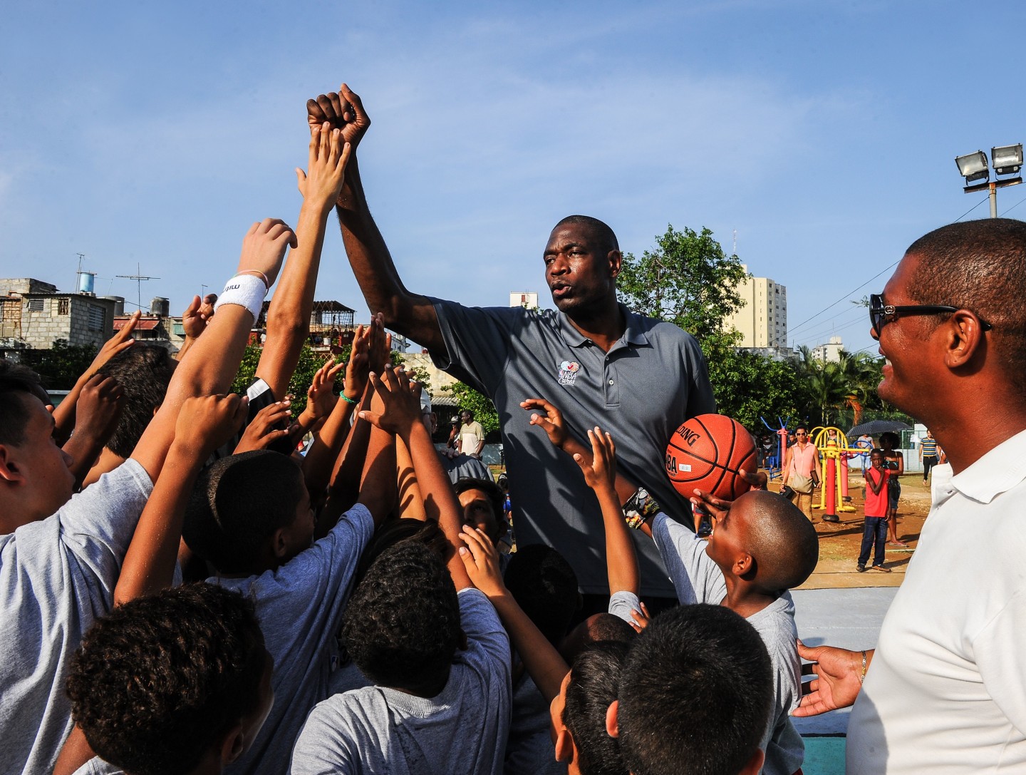 Dikembe Mutombo was an African Giant