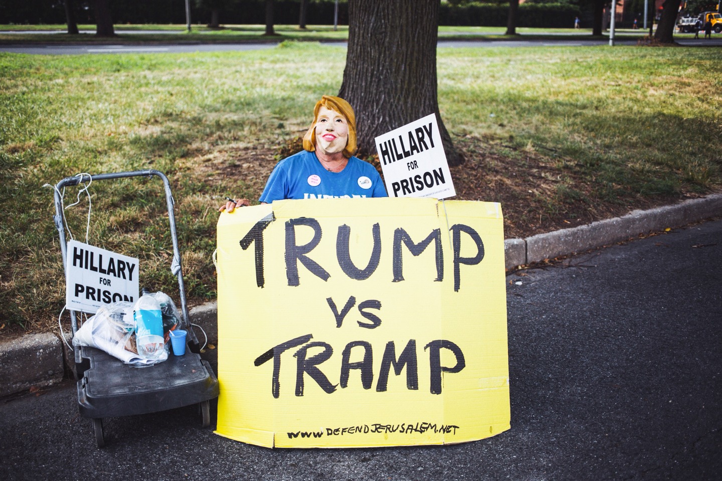 This Is What It Was Like Outside The Democratic National Convention