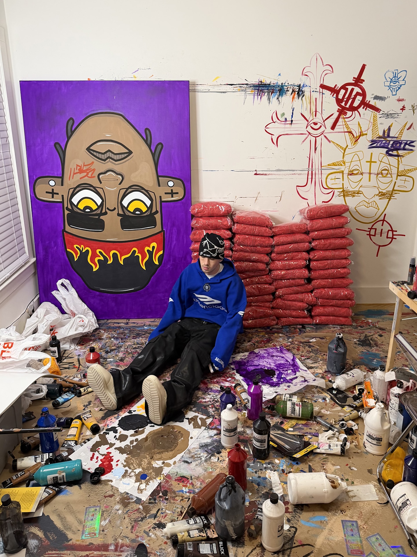 Bugg does it all, from painting to producing