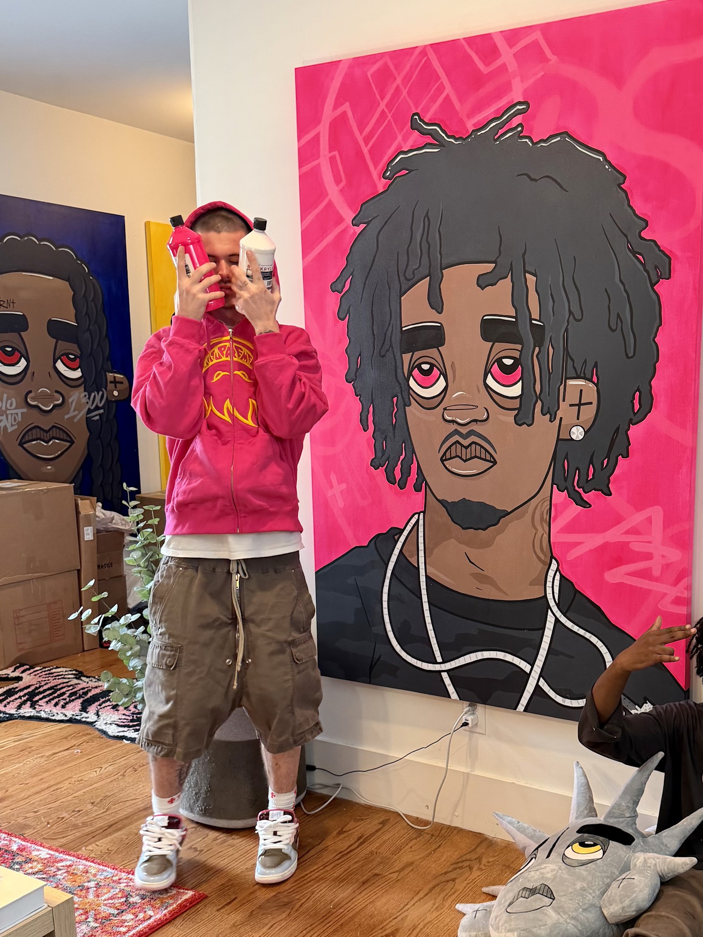 Bugg does it all, from painting to producing