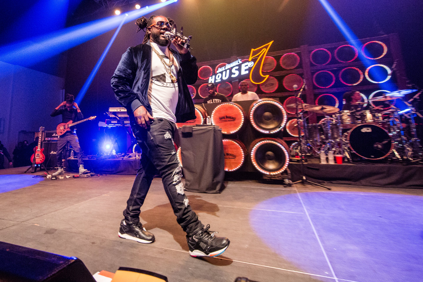 See Photos From T-Pain’s Electric Live Set At House No. 7