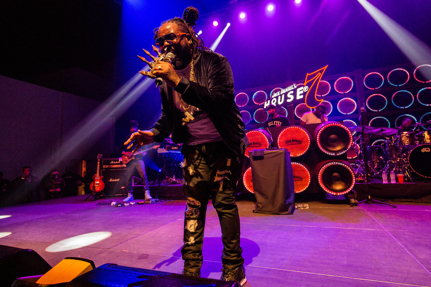 See Photos From T-Pain’s Electric Live Set At House No. 7