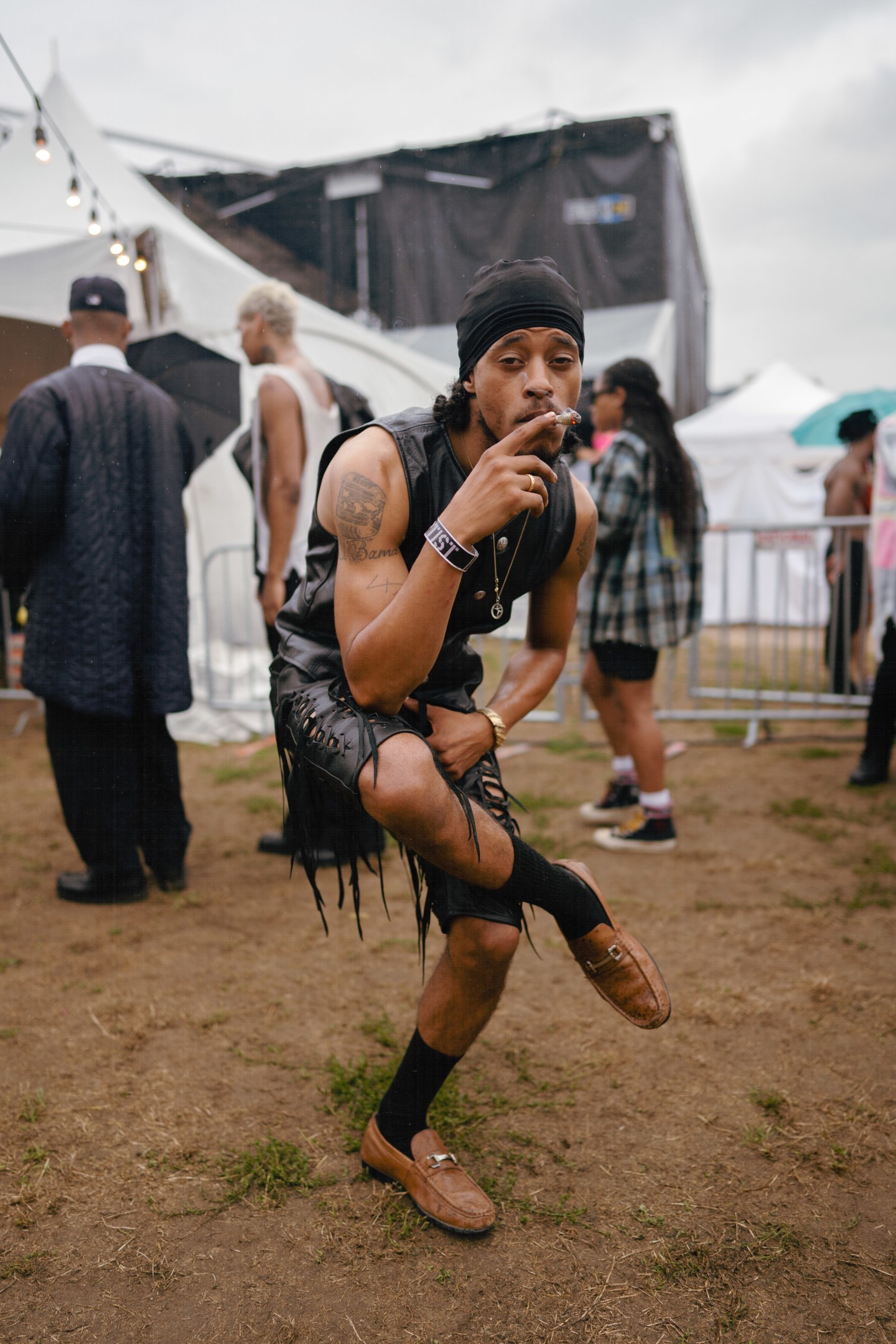 These behind-the-scenes photos from Afropunk 2022 capture its weather-defying joy