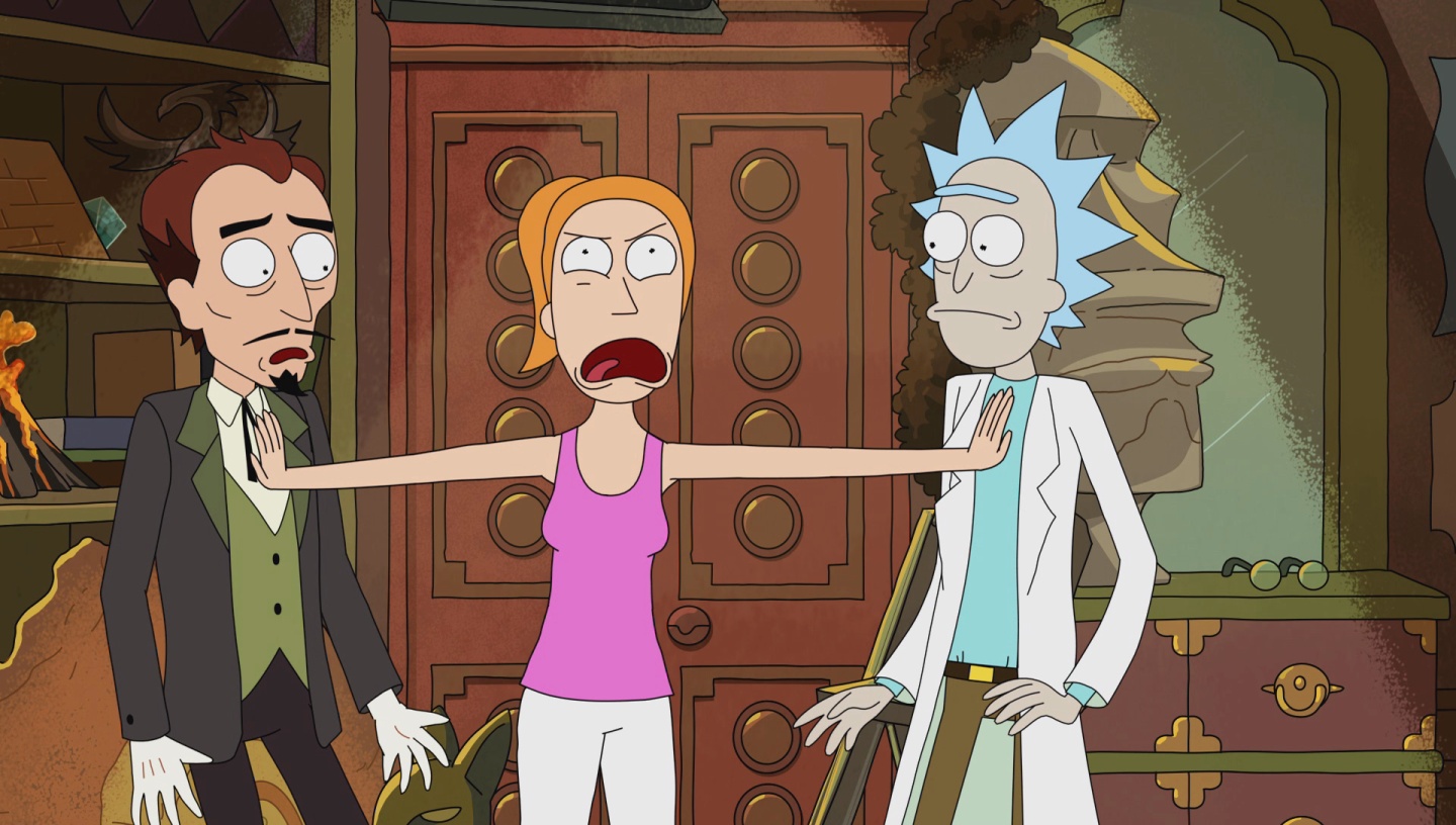 The one where Rick disapproves of Summer's new job at the devil's...