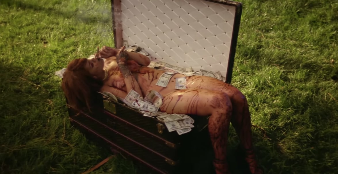 Rihanna Wears a See-Through Dress in the Needed Me Music Video