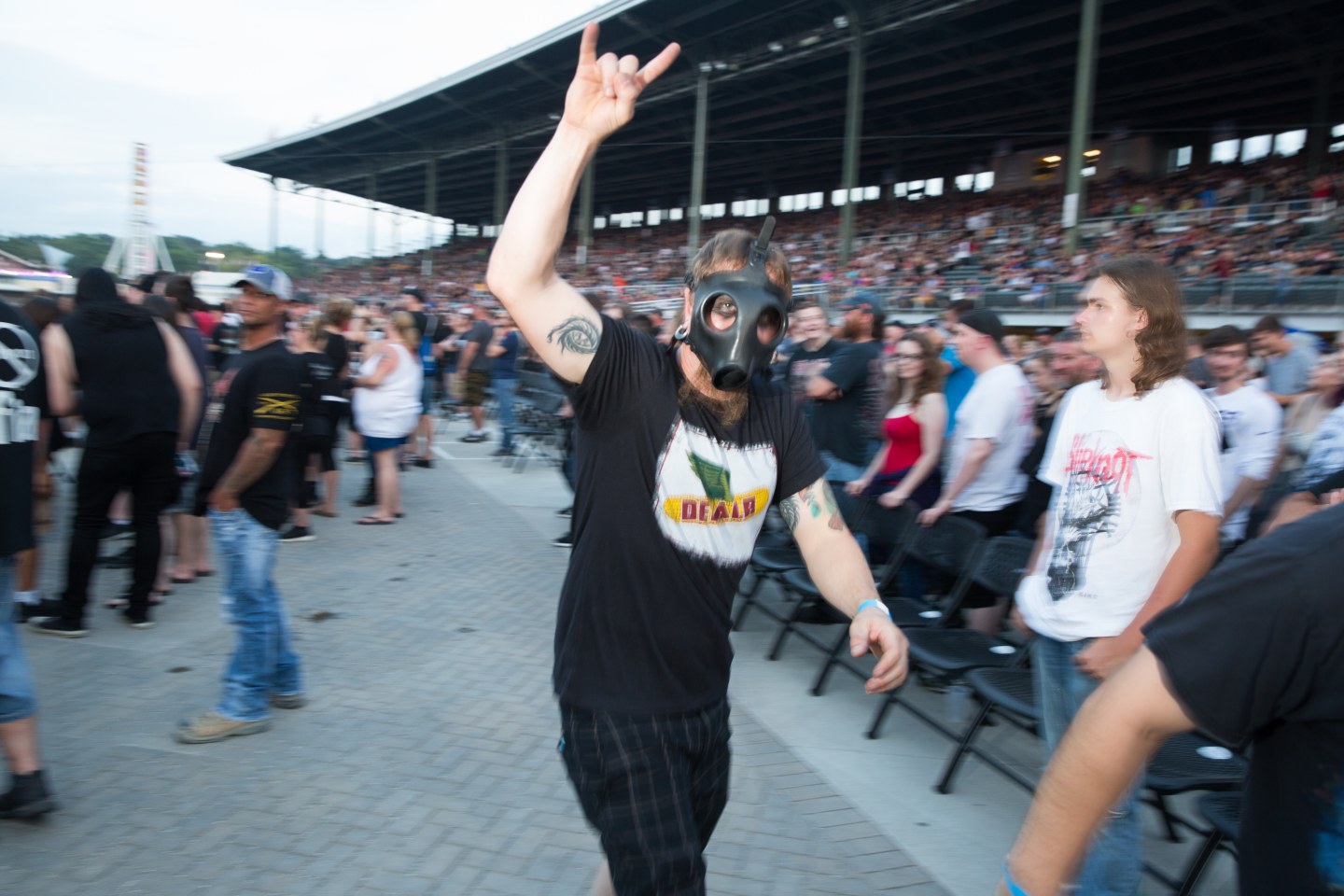Photos of the marvelous Maggots of Slipknot’s Iowa State Fair performance