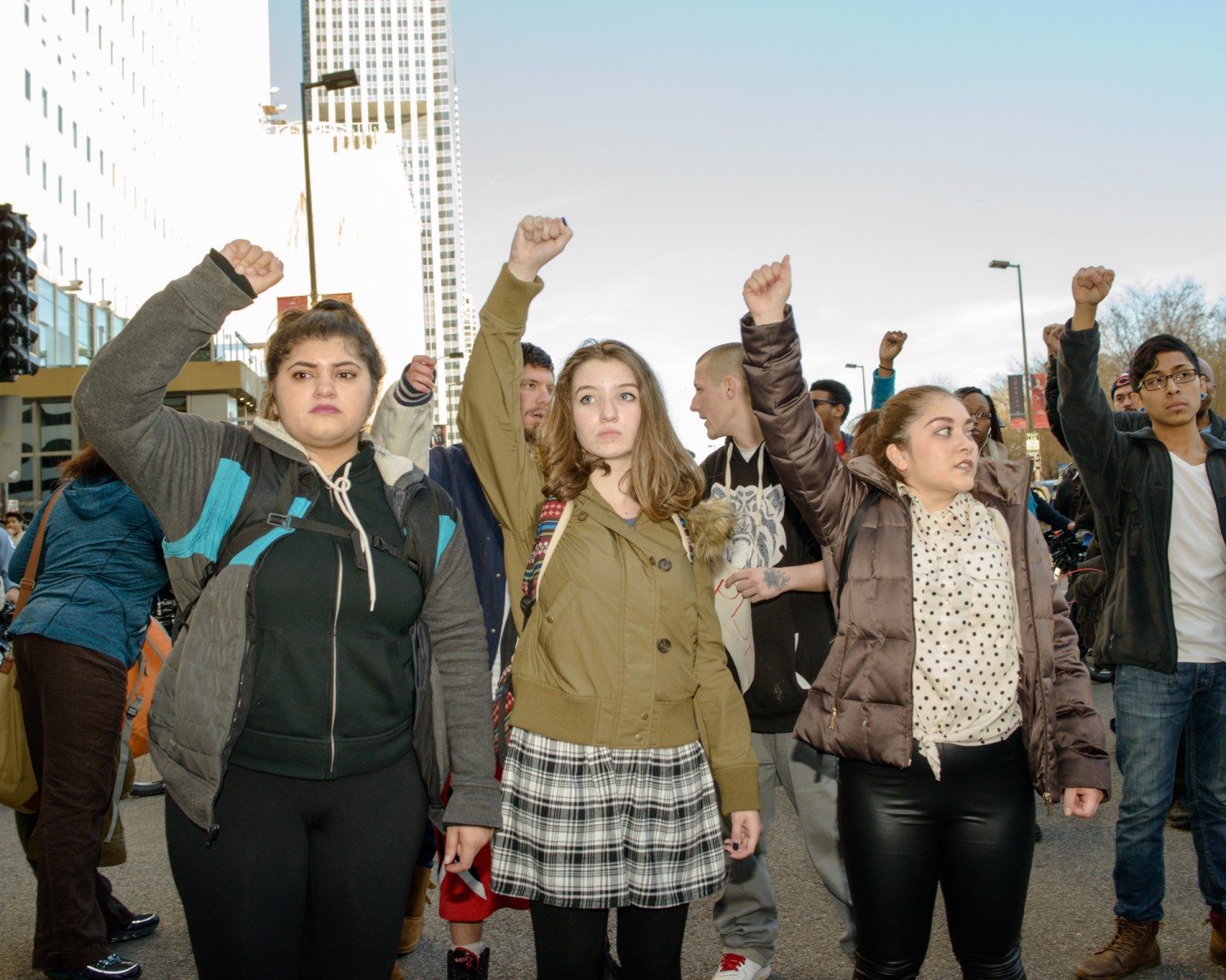 What Chicago’s #ResignRahm Protests Really Looked Like