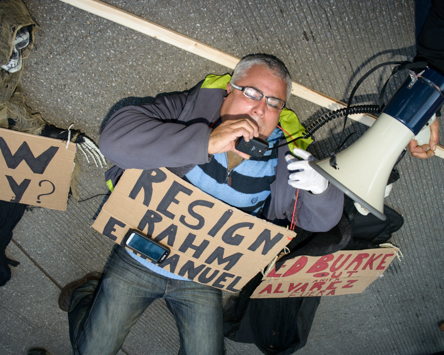 What Chicago’s #ResignRahm Protests Really Looked Like