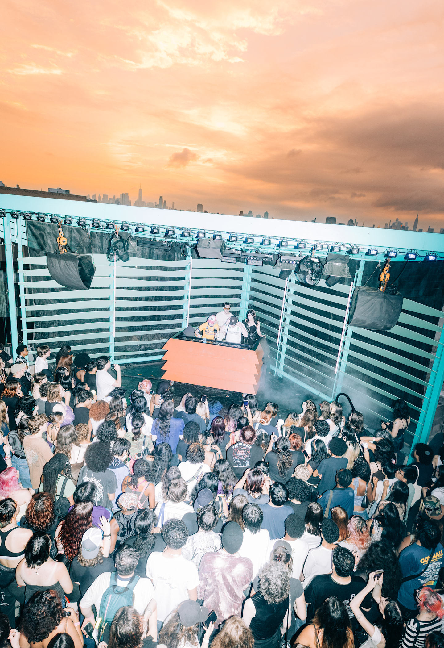 Inside underscores and FADER’s packed out sunset rave
