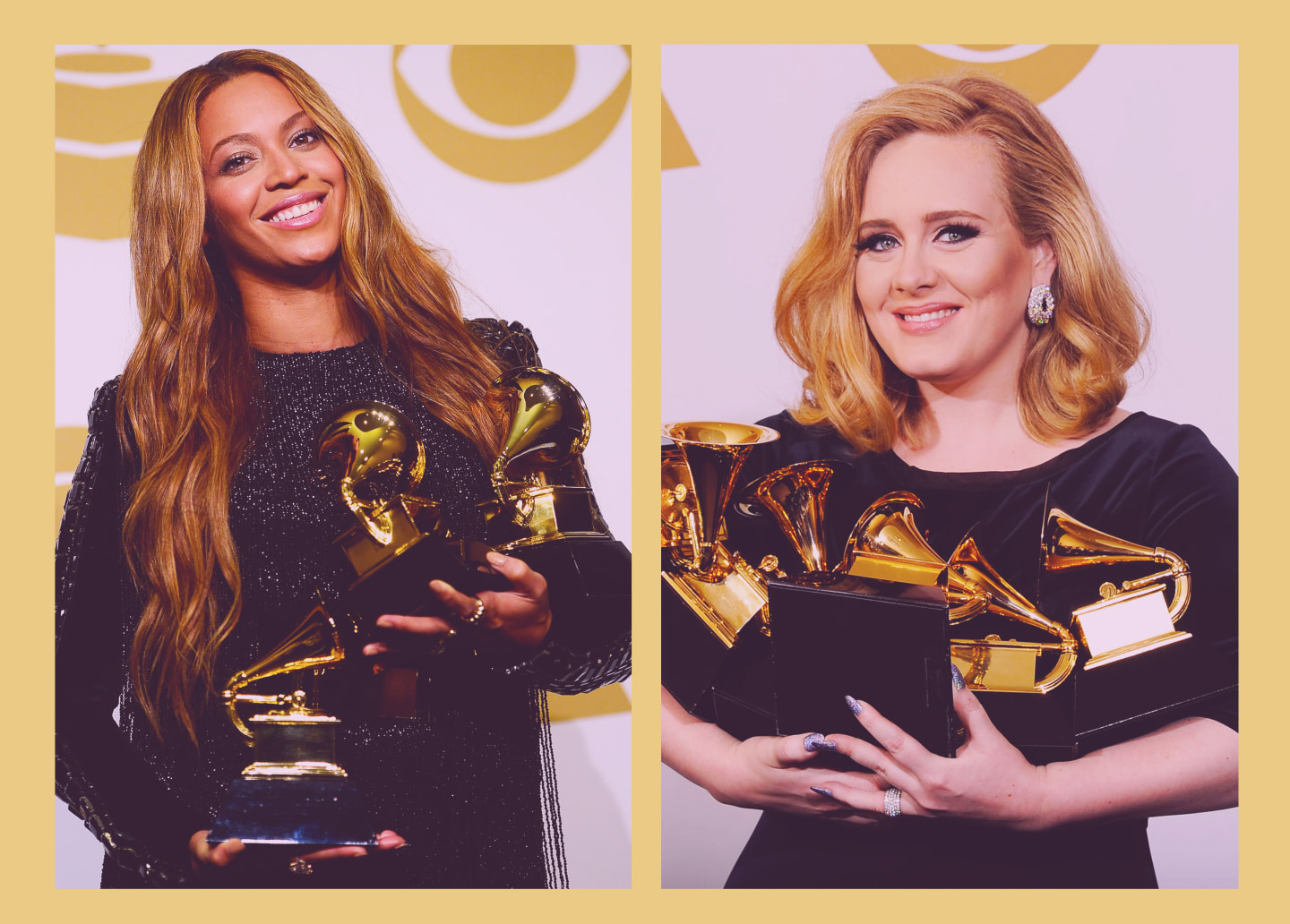 El mensaje de Adele a Beyoncé en los Grammy