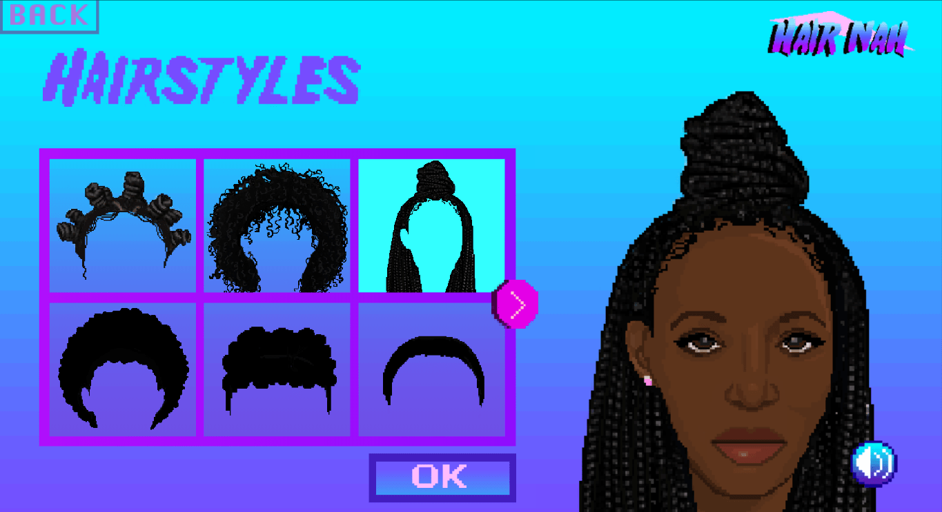 Momo Pixel made a video game to remind you that you can’t touch her hair. Here’s why.