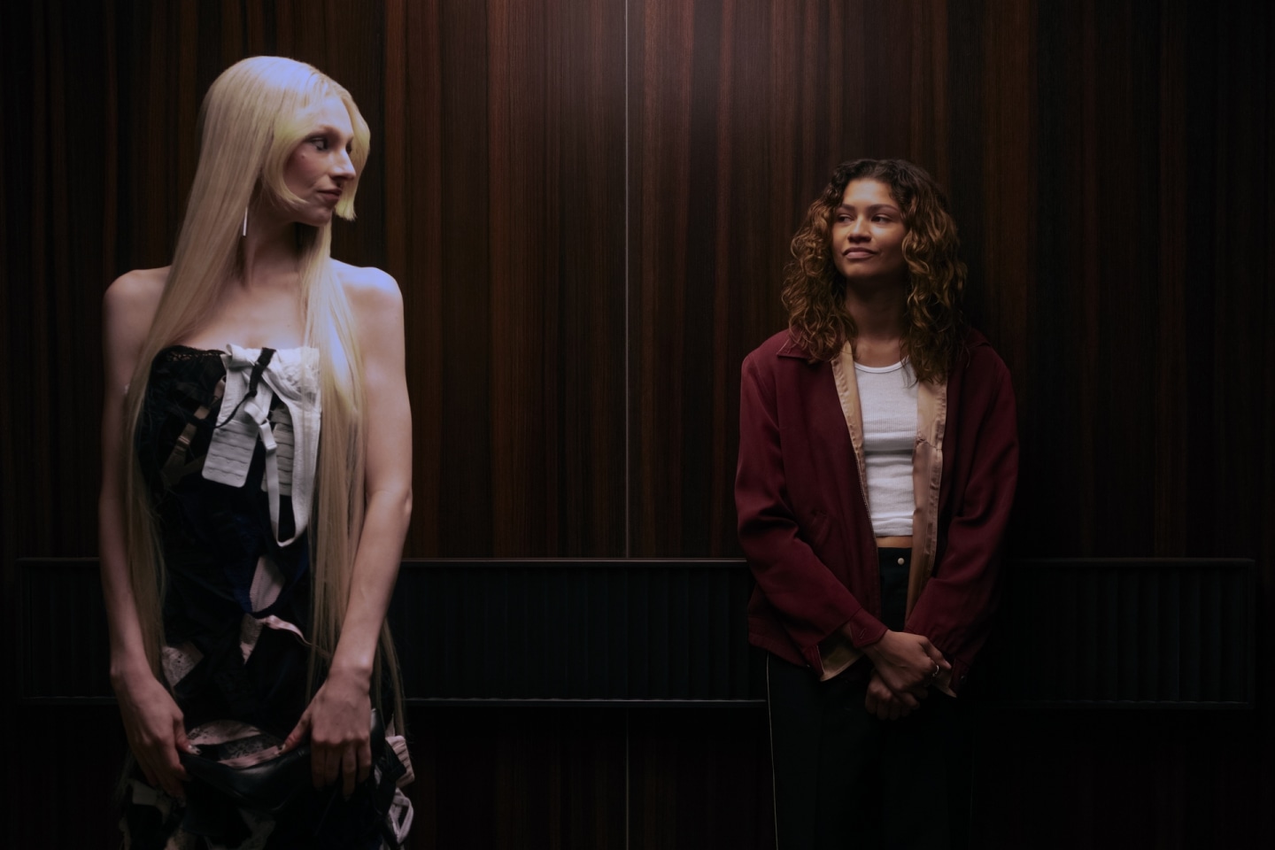 Behind Rosalía’s bedazzled neck brace and <i>Euphoria</i>’s mature new aesthetic