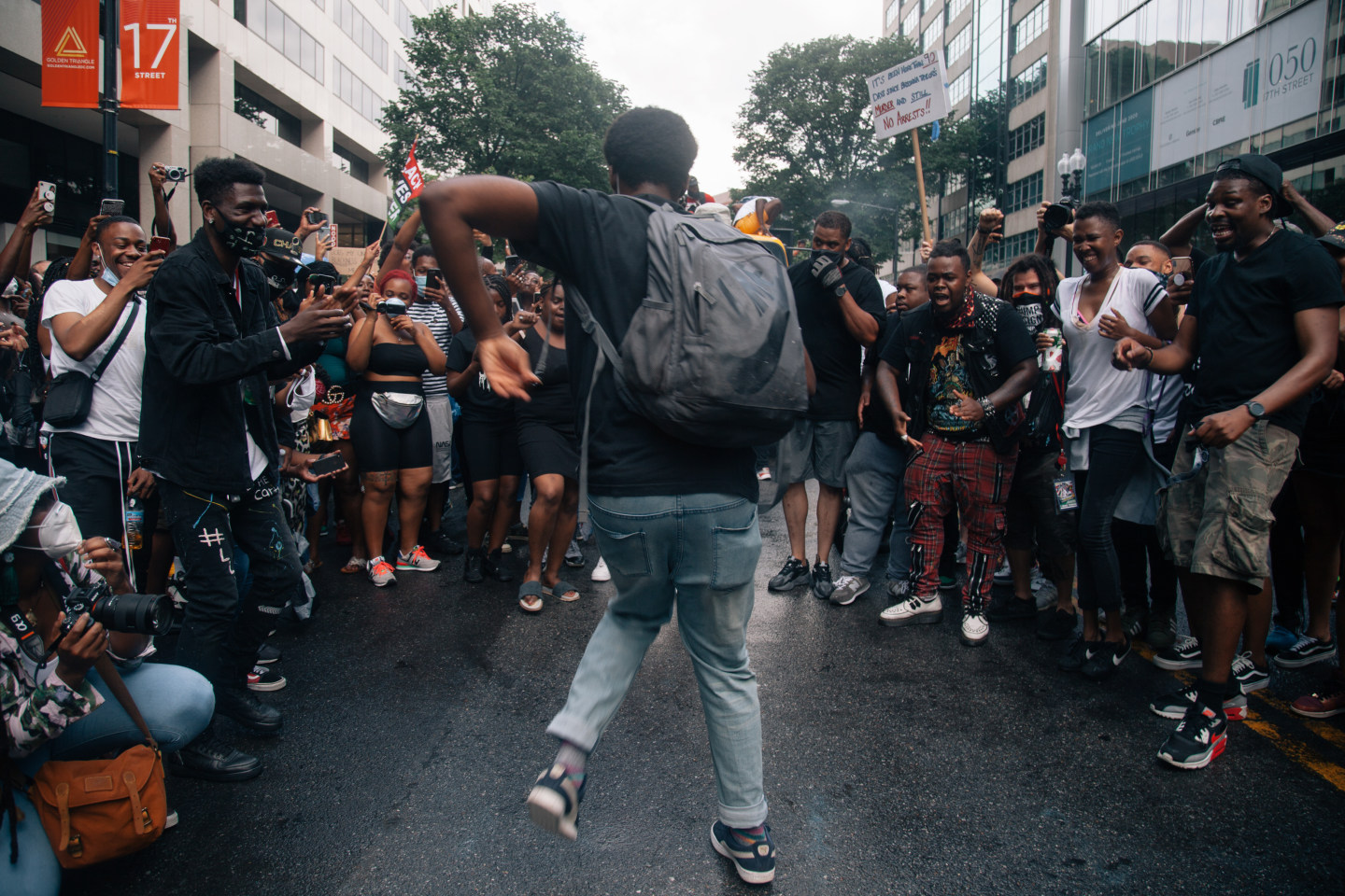 Some of D.C.’s most iconic go-go bands paraded the city for Juneteenth