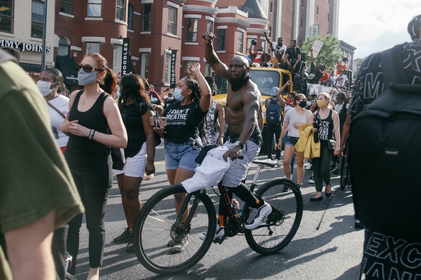 Some of D.C.’s most iconic go-go bands paraded the city for Juneteenth