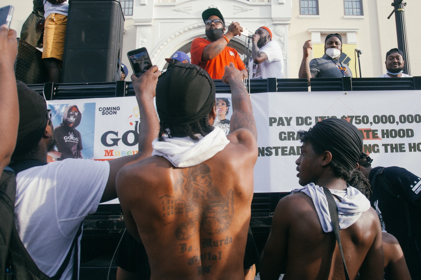 Some of D.C.’s most iconic go-go bands paraded the city for Juneteenth