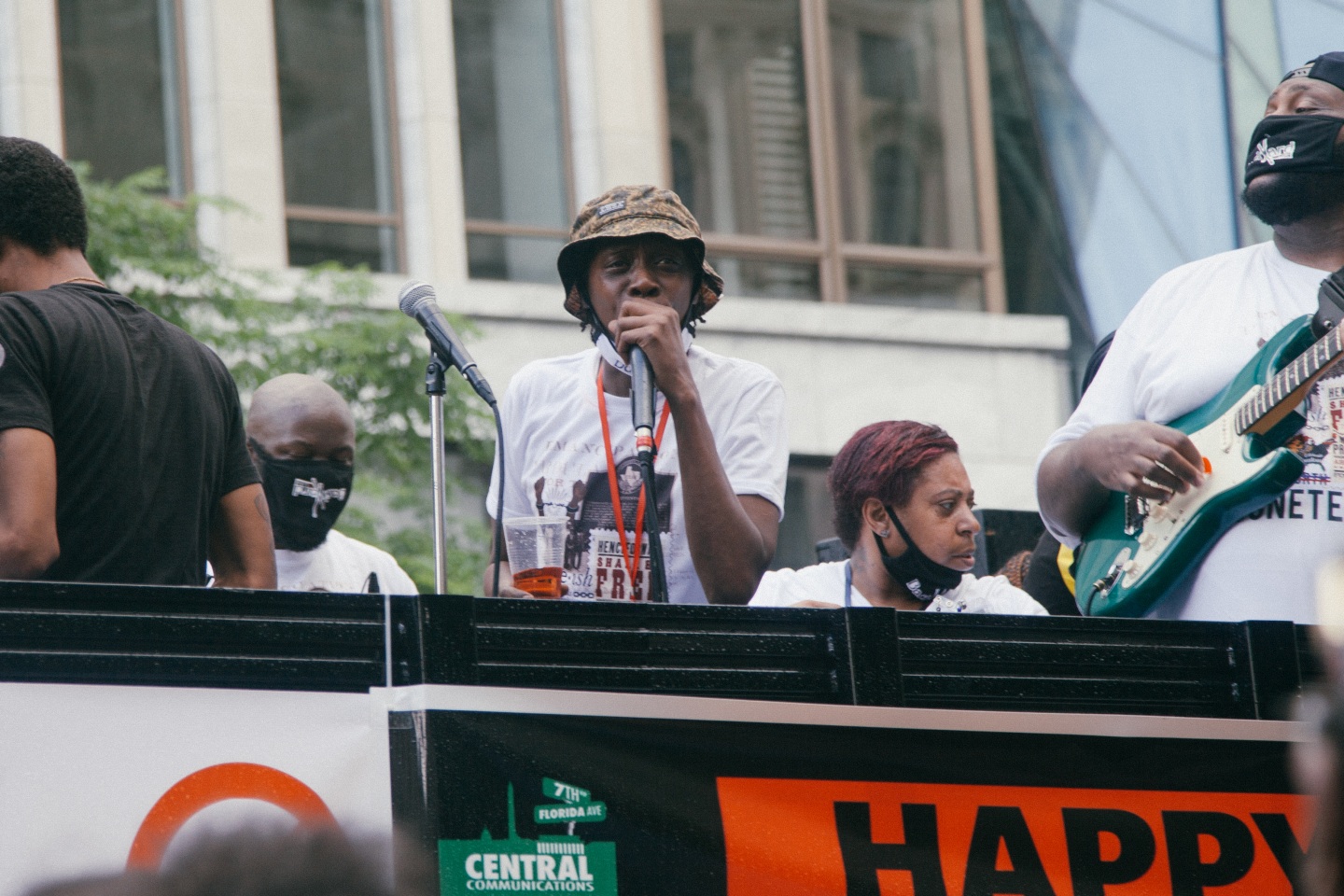 Some of D.C.’s most iconic go-go bands paraded the city for Juneteenth