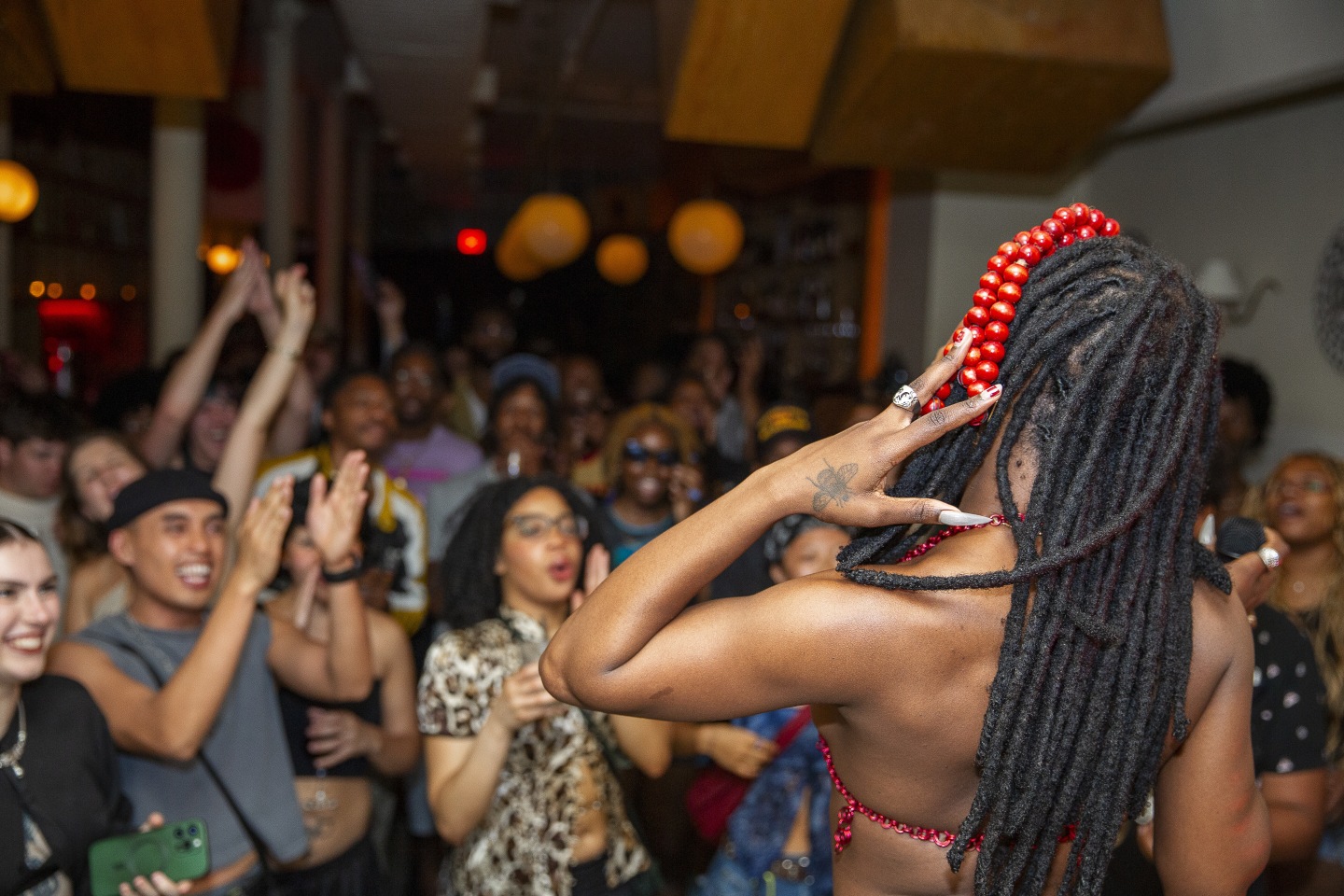 Halima makes club music to heal to