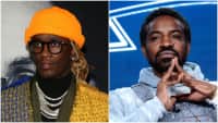 Young Thug, André 3000, and speaking legendary shit