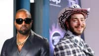 Kanye West is in the studio with Post Malone and Fleet Foxes