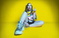 Watch Soccer Mommy perform at a Bernie Sanders rally in Houston