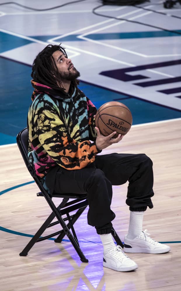 J. Cole joins Canadian basketball team