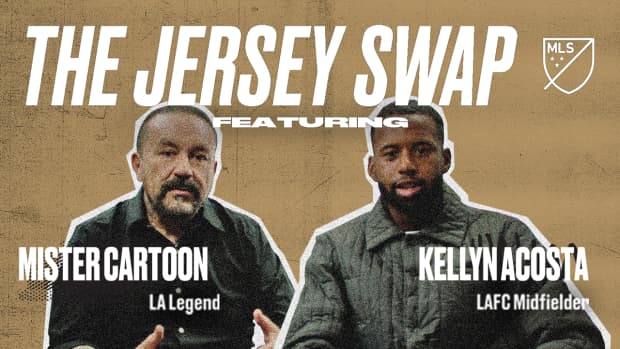 Mister Cartoon and Los Angeles FC’s Kellyn Acosta talk art, sports, and customized style on Major League Soccer’s The Jersey Swap