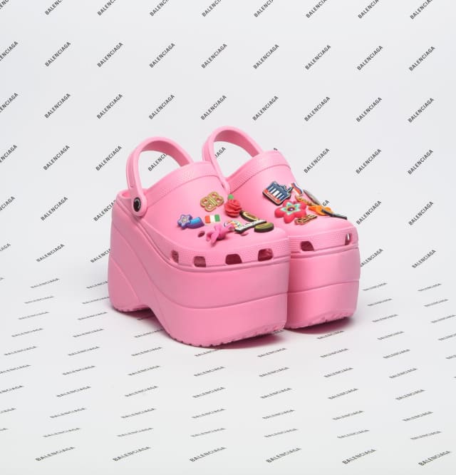 chunky crocs balenciaga