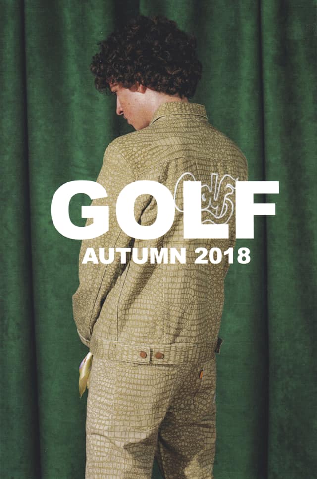Golf wang online alligator jacket