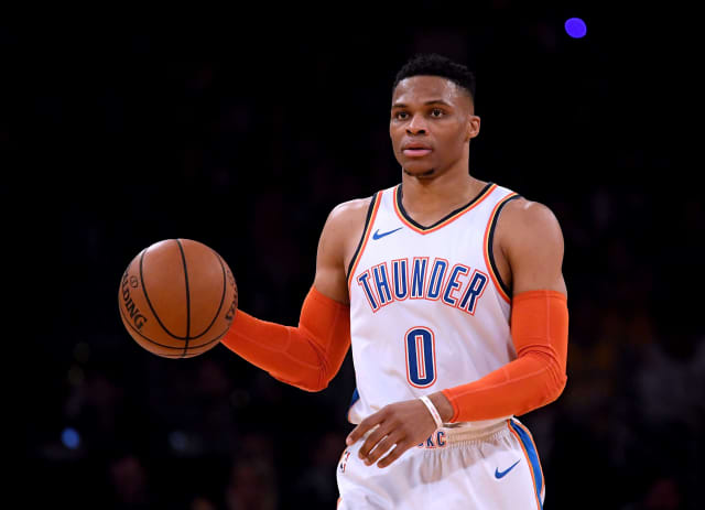 Russell Westbrook's triple-double dedication to Nipsey Hussle shows grief's  connective power 