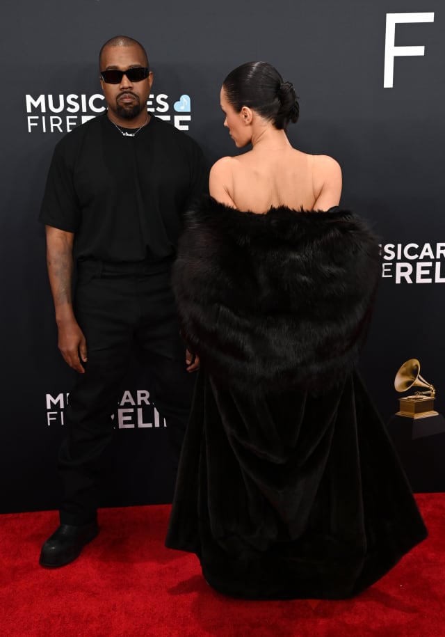Kanye West &amp; Bianca Censori are at the 2025 Grammy awards | The FADER
