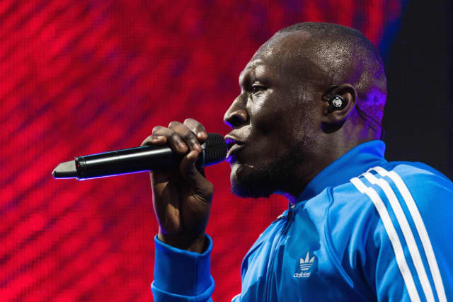 Stormzy hotsell red tracksuit