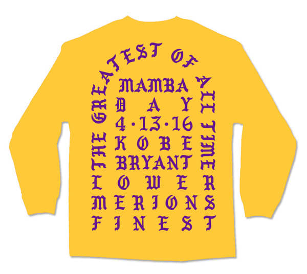 Buy Kanye West's “I Feel Like Kobe” Shirt Now | The FADER