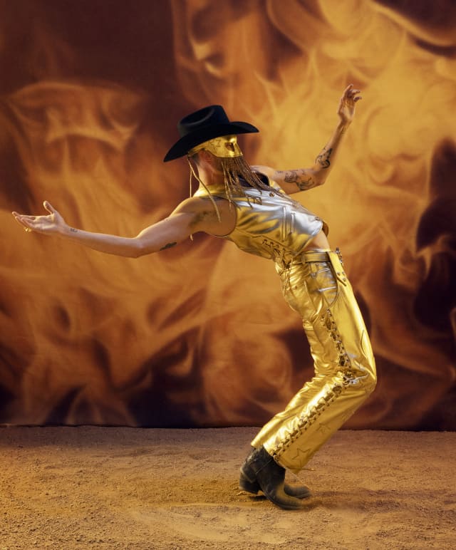 Orville Peck Wears Heeled Boots at GLSEN's Rise Up LA Benefit Gala