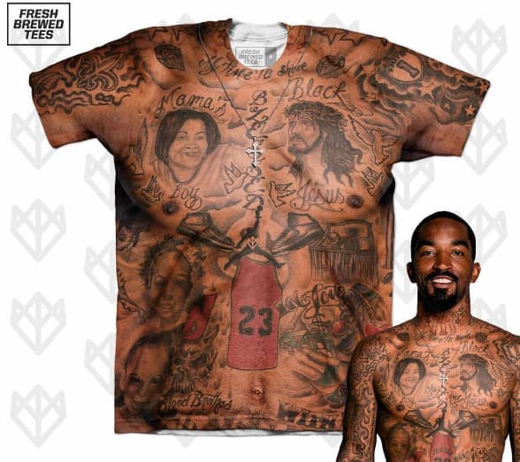 J.R. Smith With This New T-Shirt 