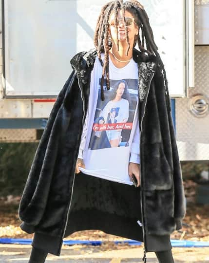 Rihanna Wore the Most #ImWithHer Shirt