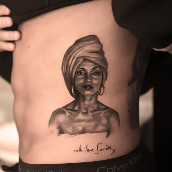 Drake's New Tattoos Include A Portrait Of Sade And A Bottle Of Drakkar Noir  | The FADER